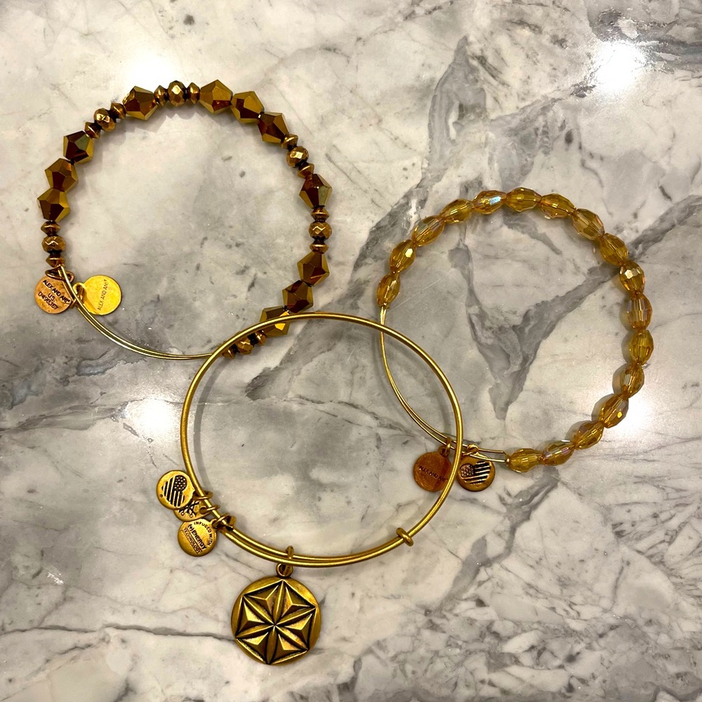 Alex and Ani Bracelet set- 3 bracelets